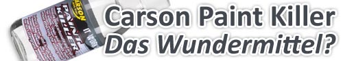 Testbericht Carson Paint Killer