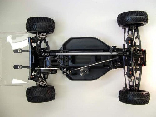 Tamiya Dark Impact DF-03 von oben