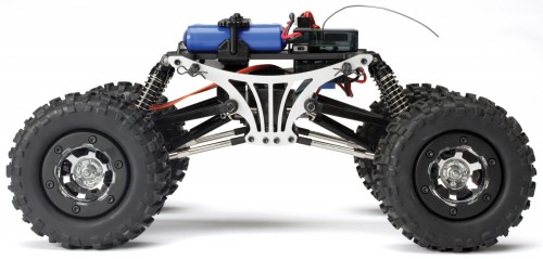 Das Chassis in der Seitenansicht Das Chassis in der Seitenansicht