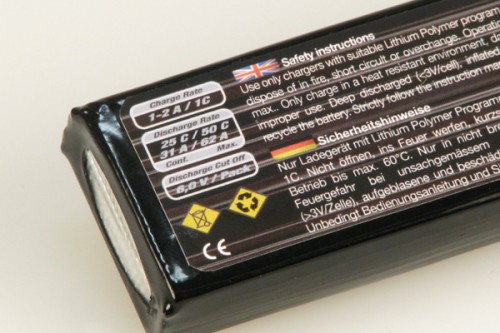 CS-Factory 1800mAh LiPo-Akkupack
