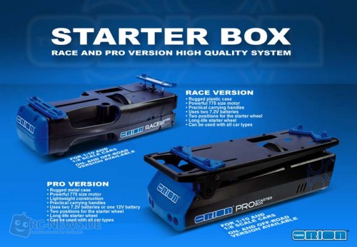 Team Orion Startboxen