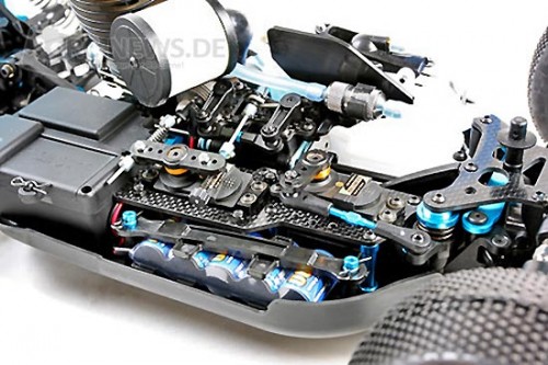 Detailansicht des Tamiya TRF801X