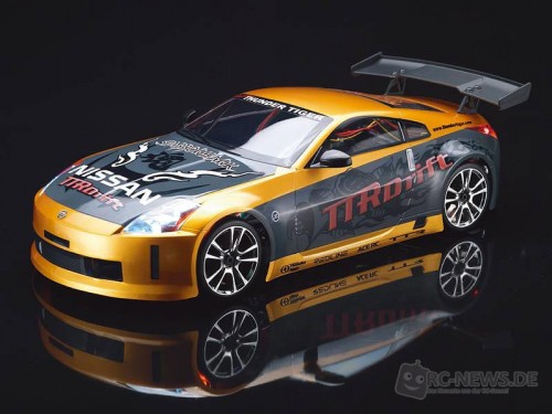 6534-F72 Sparrowhawk DX Nissan 350Z orange RTR