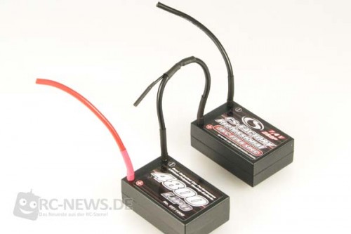 CS-Factory Professional 4800mAh LiPo-Saddle Pack