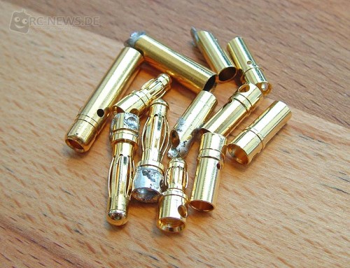 Diverse Goldstecker in 3,5 und 4mm