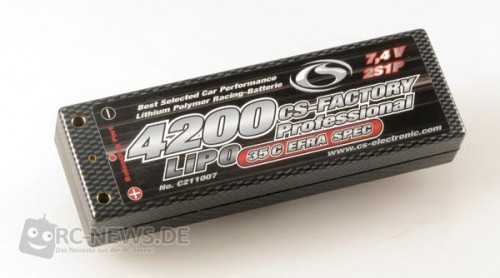 CS-Factory 4200mAh LiPo-Akkupack