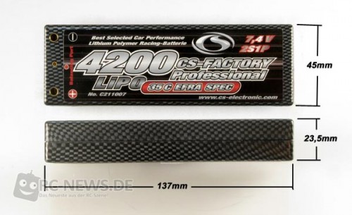 CS-Factory 4200mAh LiPo-Akkupack