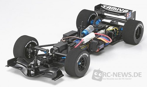 Chassisansicht Tamiya F104 PRO