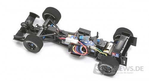 Chassisansicht Tamiya F104 PRO