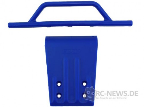 RPM - Traxxas Slash Skid-Plate/Bumper in blau