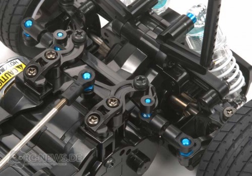 Eloxierte Tuningteile am Tamiya M-05 PRO