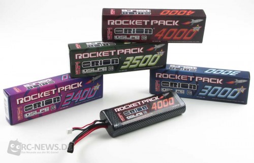 Team Orion LiPo Rocket Packs