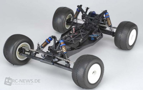 Das Chassis des Kyosho Ultima RT5