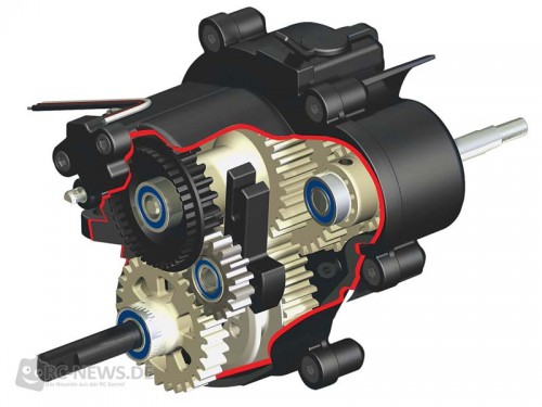 Heavy-Duty-Getriebe mit Rückwärtsgang und OptiDrive®