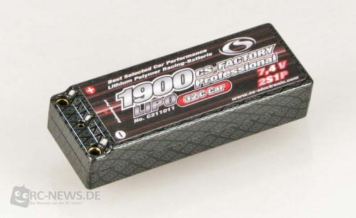 CS-Factory Professional 1900mAh LiPo-Pack