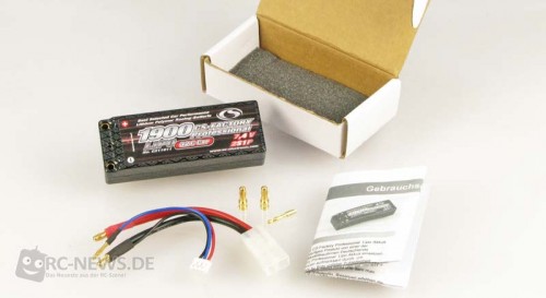 Packungsinhalt des CS-Factory LiPo-Packs