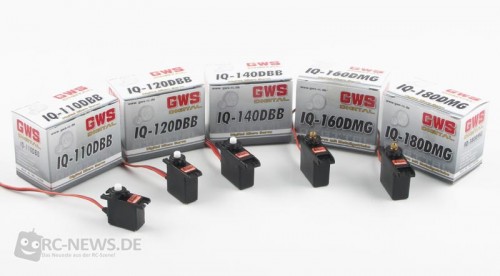 Hype IQ-Digitalservos mit Metallgetriebe