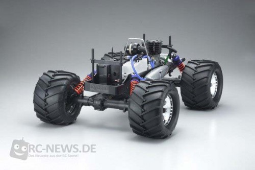 Chassisansicht Kyosho 4WD Mad Force Kruiser