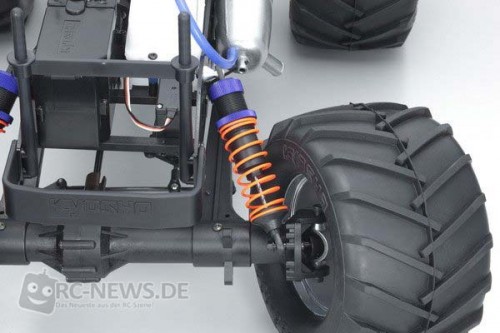 Die Vorderachse des Mad Kruiser