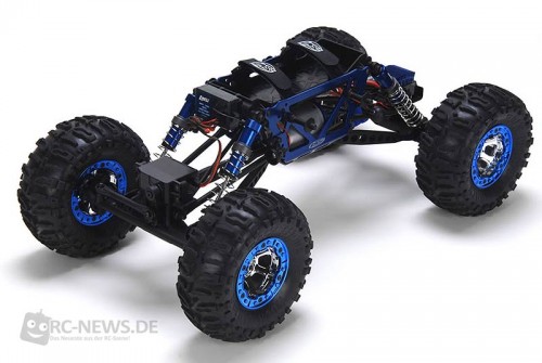 Chassis des Losi 1:10 Night Crawler RTR