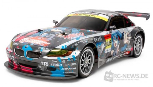 Tamiya HATSUNE MIKU Studie GLAD BMW Z4（TT-01 Type-E CHASSIS)