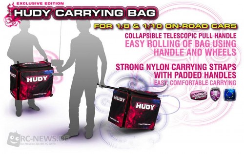 HUDY 1:10 & 1:8 On Road-Transporttasche