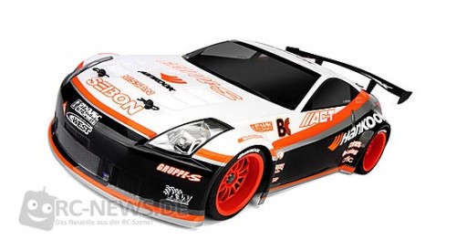 HPI Nissan 350z Hankook Karosserie (200mm)