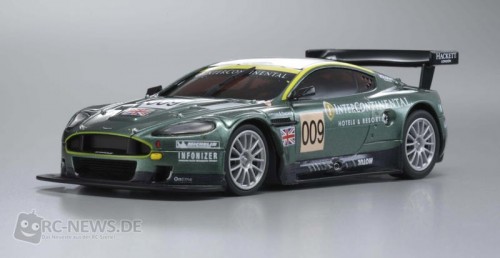 Kyosho dNaNo Aston Martin DBR No. 009 Le Mans 2009 #32504L9