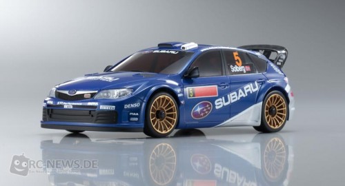 KYosho Mini-Z MA-010 AWD Subaru Impreza WRC 2008 Solberg (2,4 GHz)