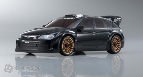 Kyosho Mini-Z AWD Subaru Impreza WRC 2008 Black #30577ZBK