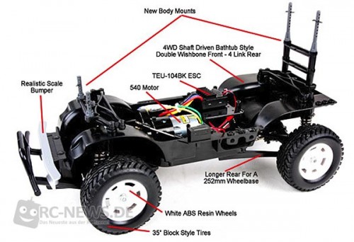 Tamiya CC01-Chassis