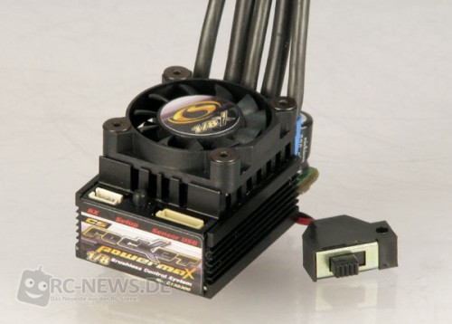 CS-Rocket PowermaX 1:8 Brushless-Regler