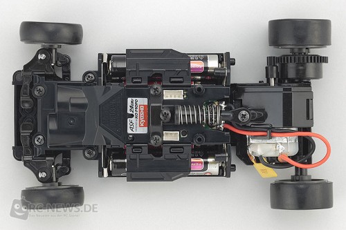 Das Mini-Z MR-03-Chassis
