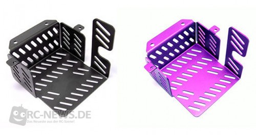 RAC Aluminium Tankschutz in schwarz und purple
