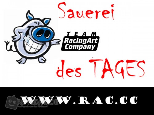 Racing Art Company: Sauerei des Tages