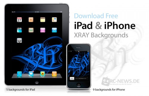 XRAY Wallpaper für iPad & iPhone