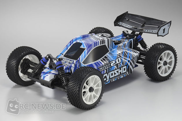 Kyosho DBX 2.0 4WD-Buggy mit 2.4GHz-Fernsteuersystem