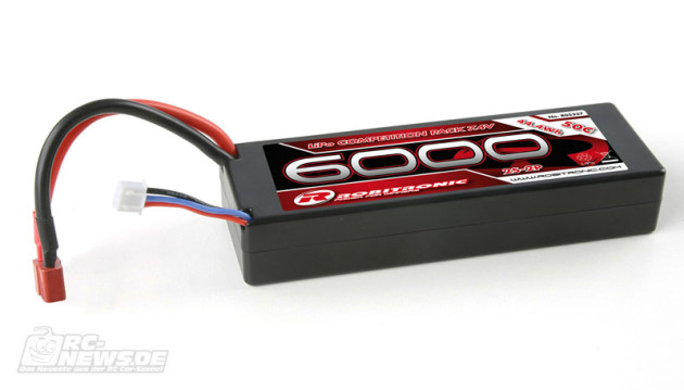 Robitronic 6000mAh LiPo-Akkupack