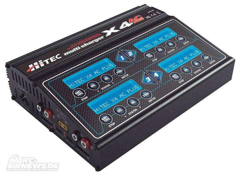Hitec X4 AC Plus 4 Port MultiLader
