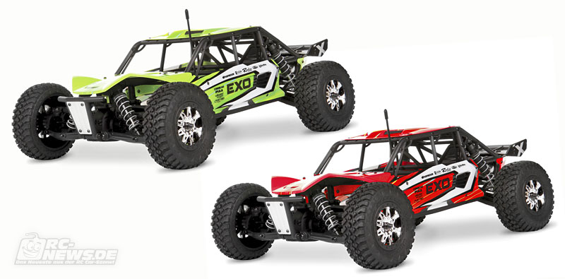 Axial exo terra body top