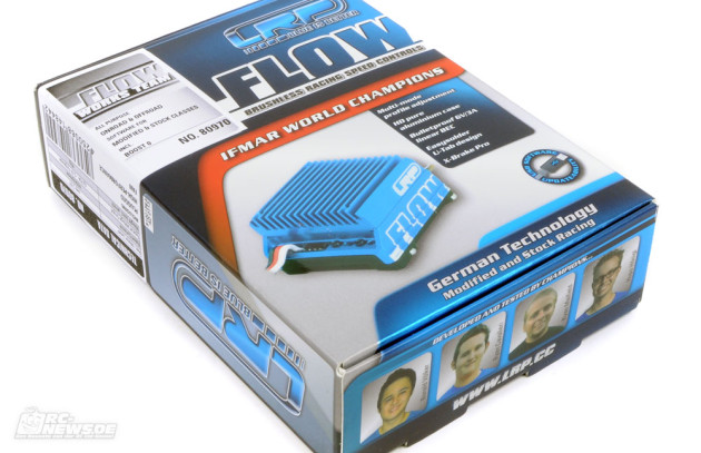 Testbericht LRP Flow WorksTeam Brushless-Regler