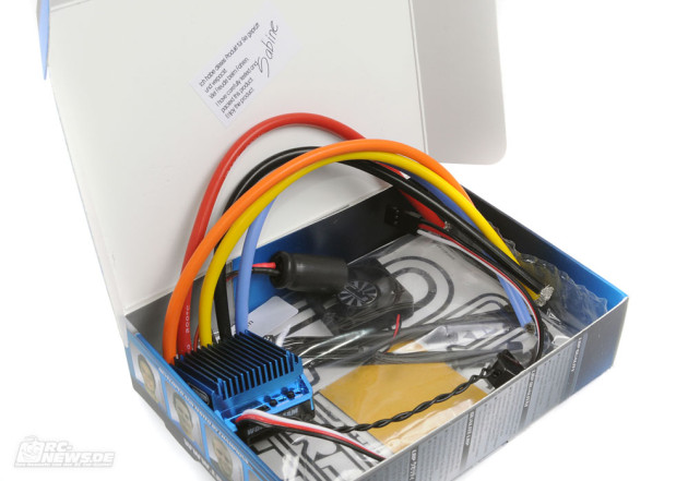 Testbericht LRP Flow WorksTeam Brushless-Regler