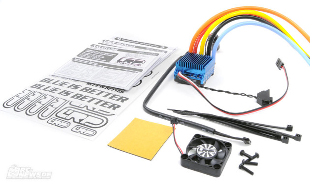 Testbericht LRP Flow WorksTeam Brushless-Regler
