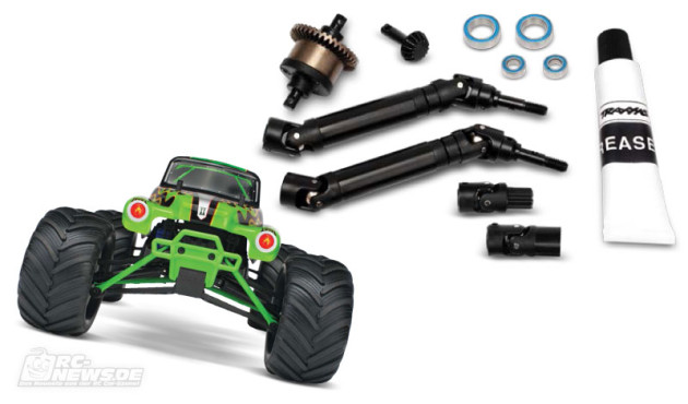 4WD-Umbauset für Traxxas 1:16 Grave Digger