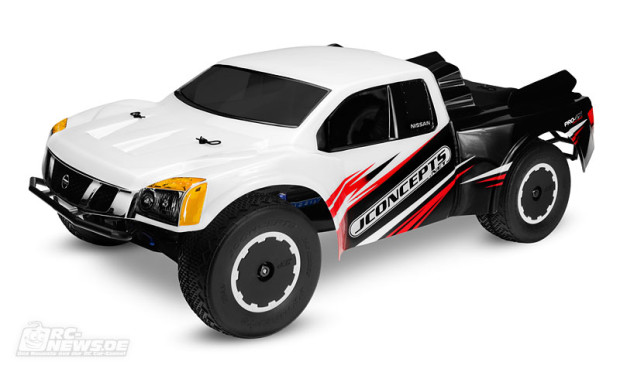 JConcepts Nissan Titan SCT Hi-Flow Karosserie