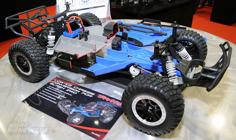 traxxas slash lcg chassis
