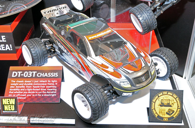 Spielwarenmesse 2015: Tamiya Aqroshot (DT-03T)