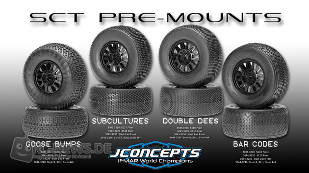 JConcepts Short Course-Fertigräder