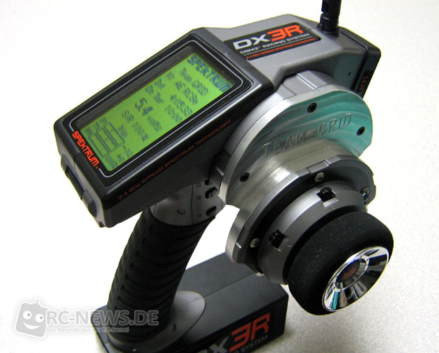 GRID RC – Spektrum DX3R Lenkradadapter