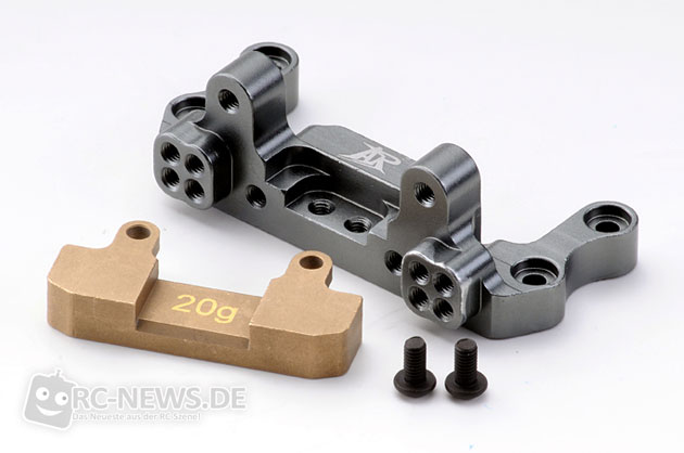 Ansmann Racing Dämpferbrückenhalter aus Alu